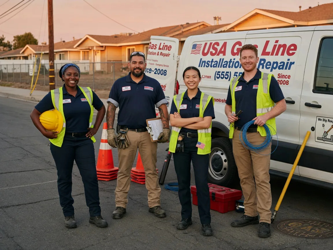 Gas Line Installation company in Albin, WY